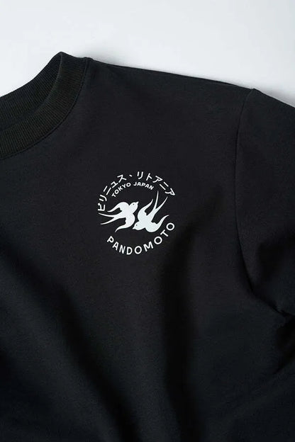 TOMMY TOKYO BLACK – Oversized Long sleeve T-shirt, Unisex