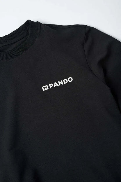 TOMMY DON'T DIE BLACK – oversized marškinėliai ilgomis rankovėmis, unisex