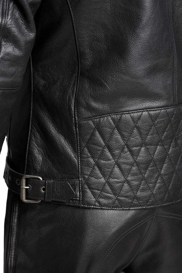 TWIN LEATHER JACKET BLACK - Men’s Leather Motorcycle Jacket