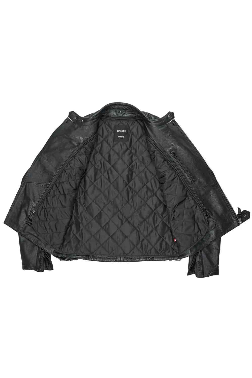 TWIN LEATHER JACKET BLACK - Men’s Leather Motorcycle Jacket
