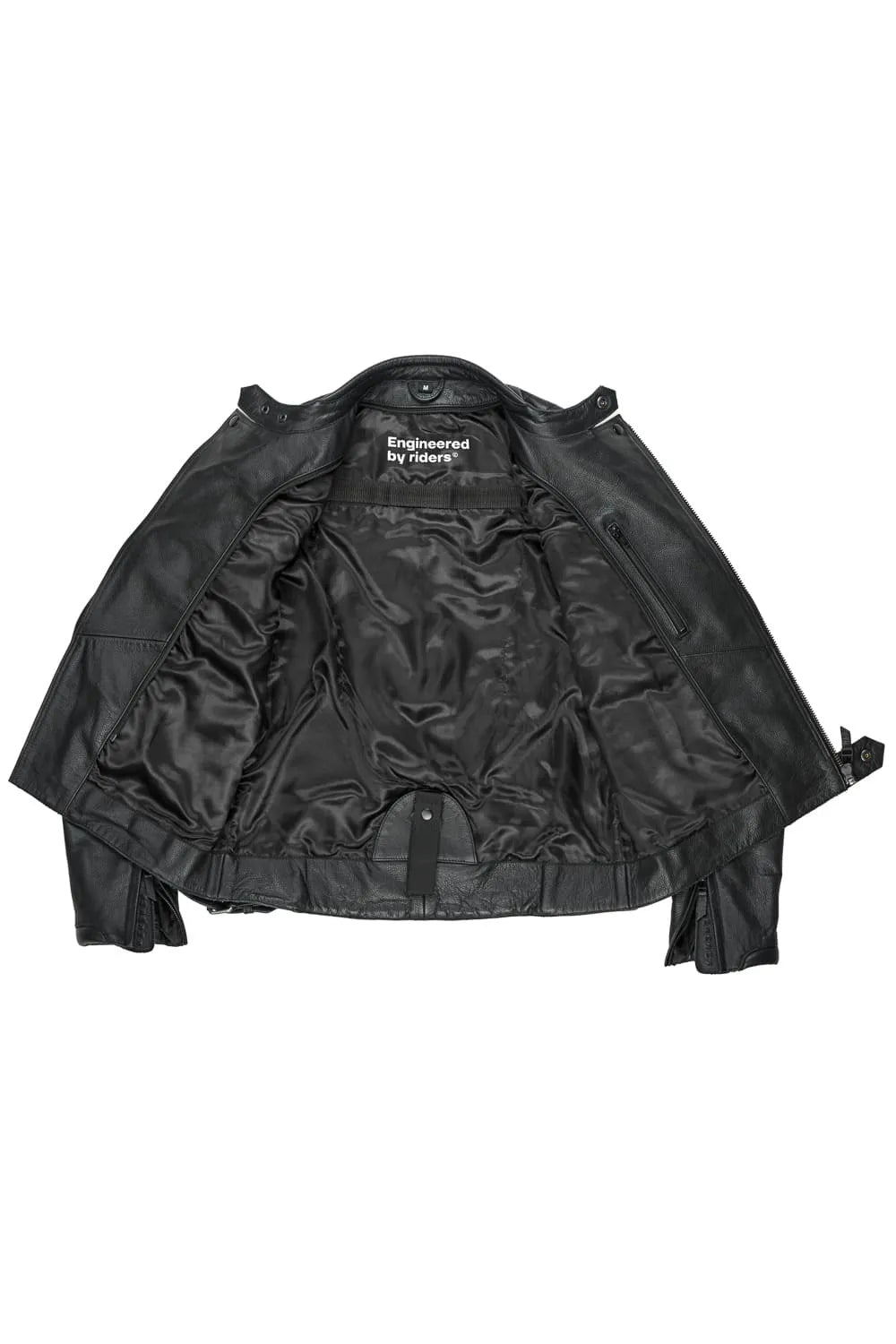 TWIN LEATHER JACKET BLACK - Men’s Leather Motorcycle Jacket