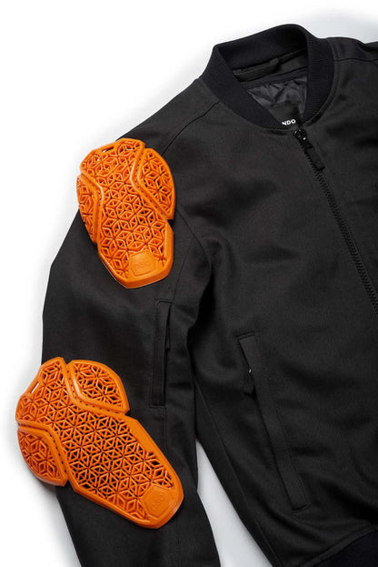VENTURA BLACK AA - Summer bomber jacket