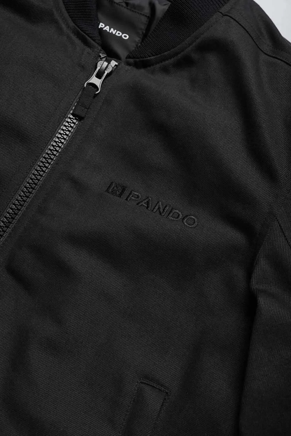 VENTURA BLACK AA - Summer bomber jacket
