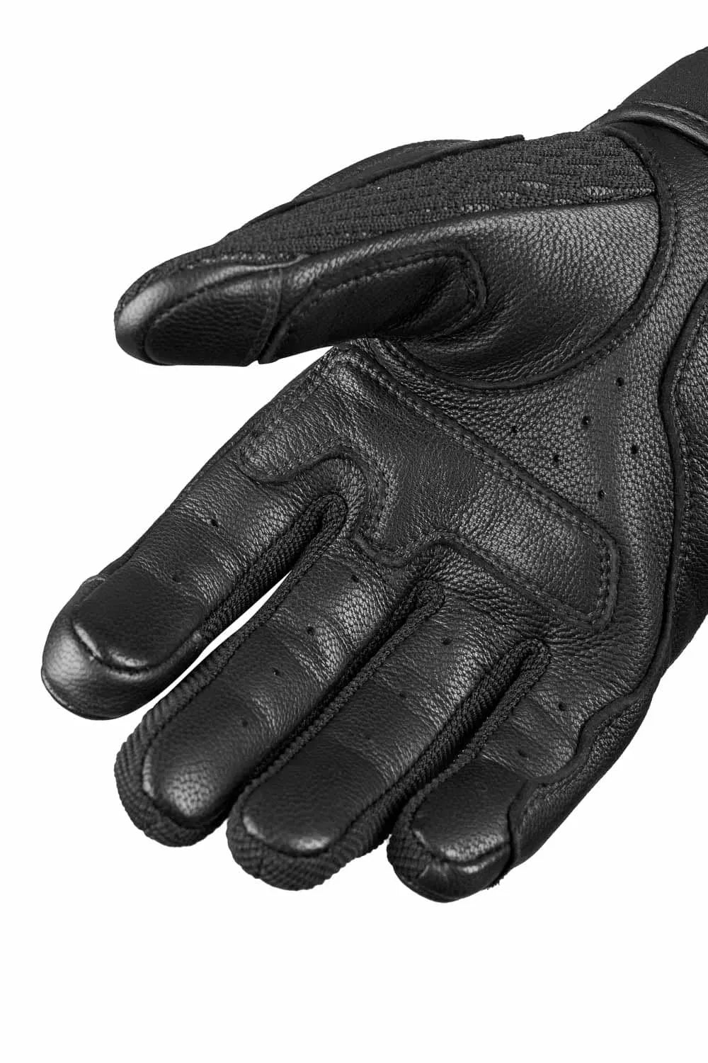 VIDAR BLACK – didelio našumo motociklininko pirštinės