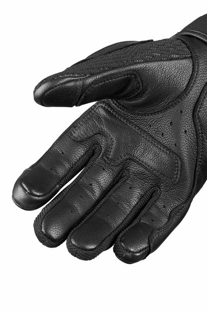 VIDAR BLACK – didelio našumo motociklininko pirštinės