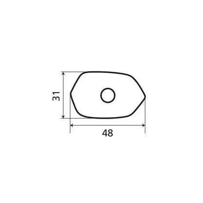 Posūkio indikatorius adapteris Kawasaki 2012> motociklui Lampa Corner lights adaptors 90467