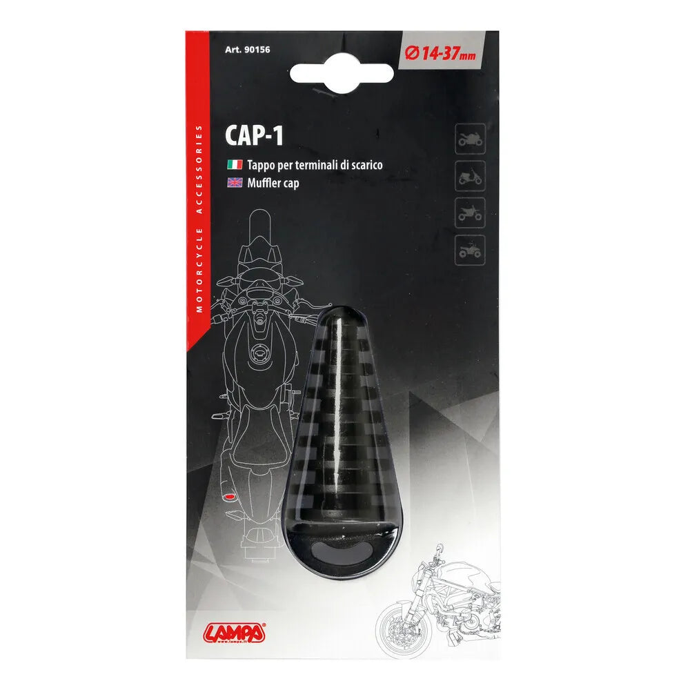 Duslintuvo kamštis Lampa CAP-2 Muffler cap 90156