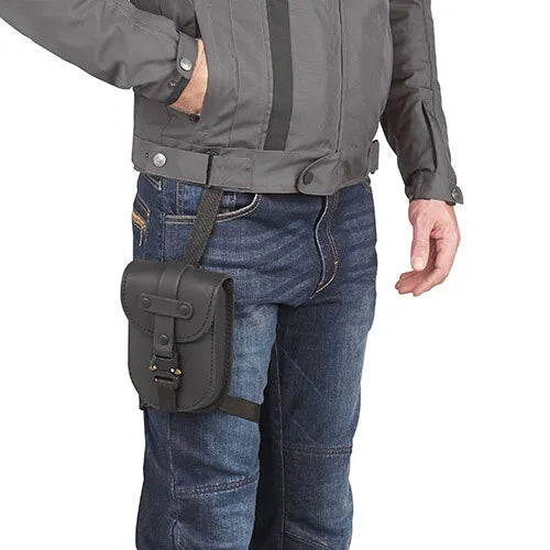 Kojos krepšys Kappa KMLW03 Leg bag Cafe Racer style, 1 ltr