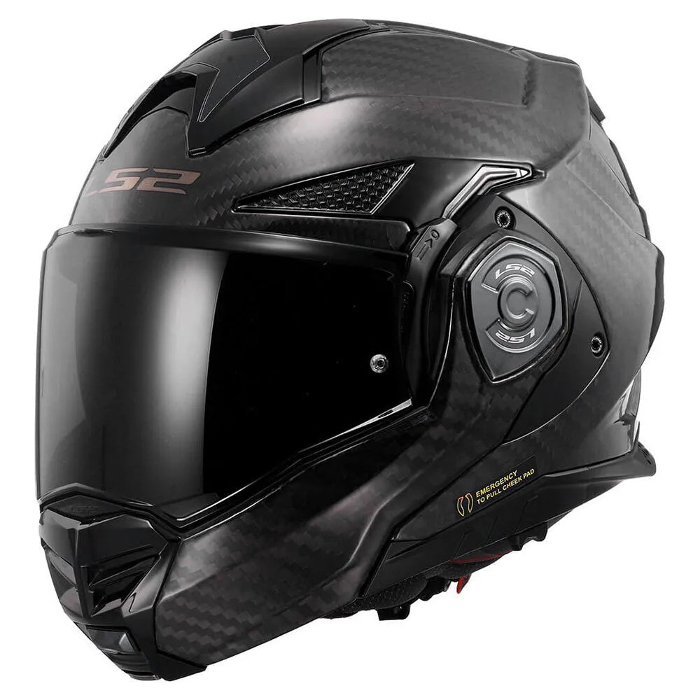 LS2 FF901 ADVANT X SOLID CARBON šalmas