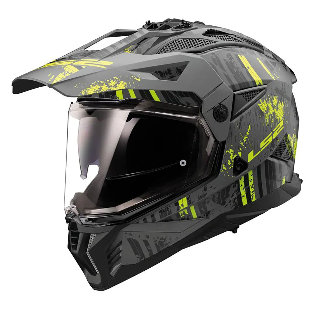 LS2 MX702 PIONEER II CRAZY šalmas