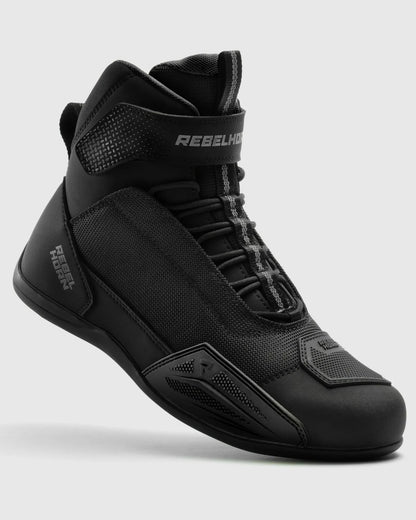 Rebelhorn Swift Motorcycle Boots Black