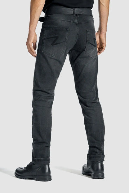 Pando Moto ROBBY SLIM BLACK – Motorcycle Jeans Men’s Slim-Fit Cordura®