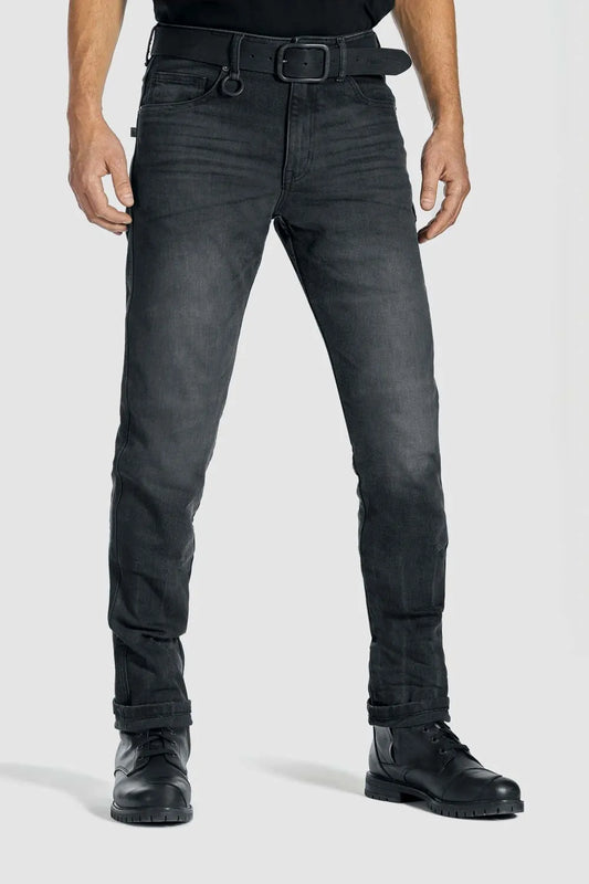 Pando Moto ROBBY SLIM BLACK – Motorcycle Jeans Men’s Slim-Fit Cordura®