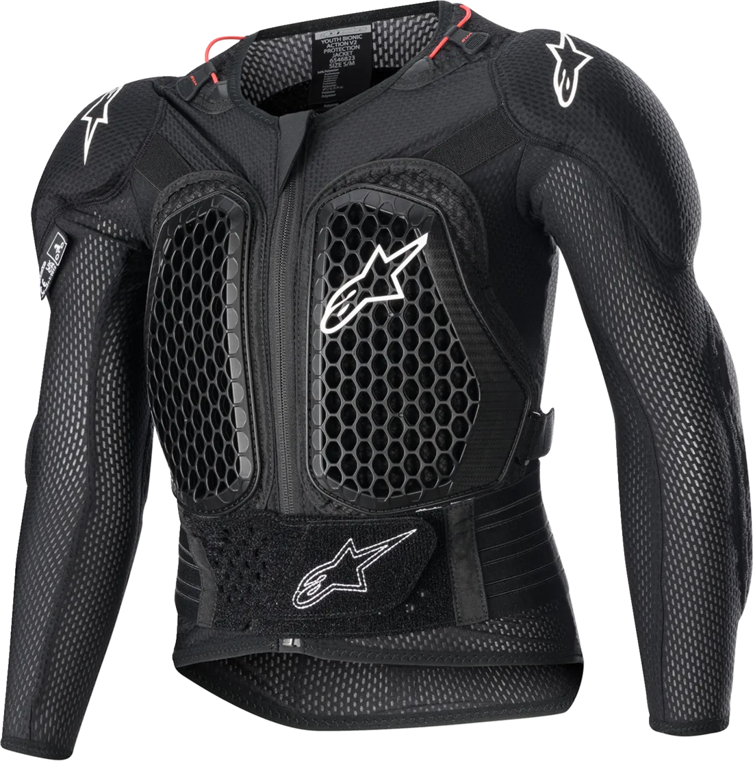 Vaikiški motokroso šarvai Alpinestars Youth Bionic Action V2