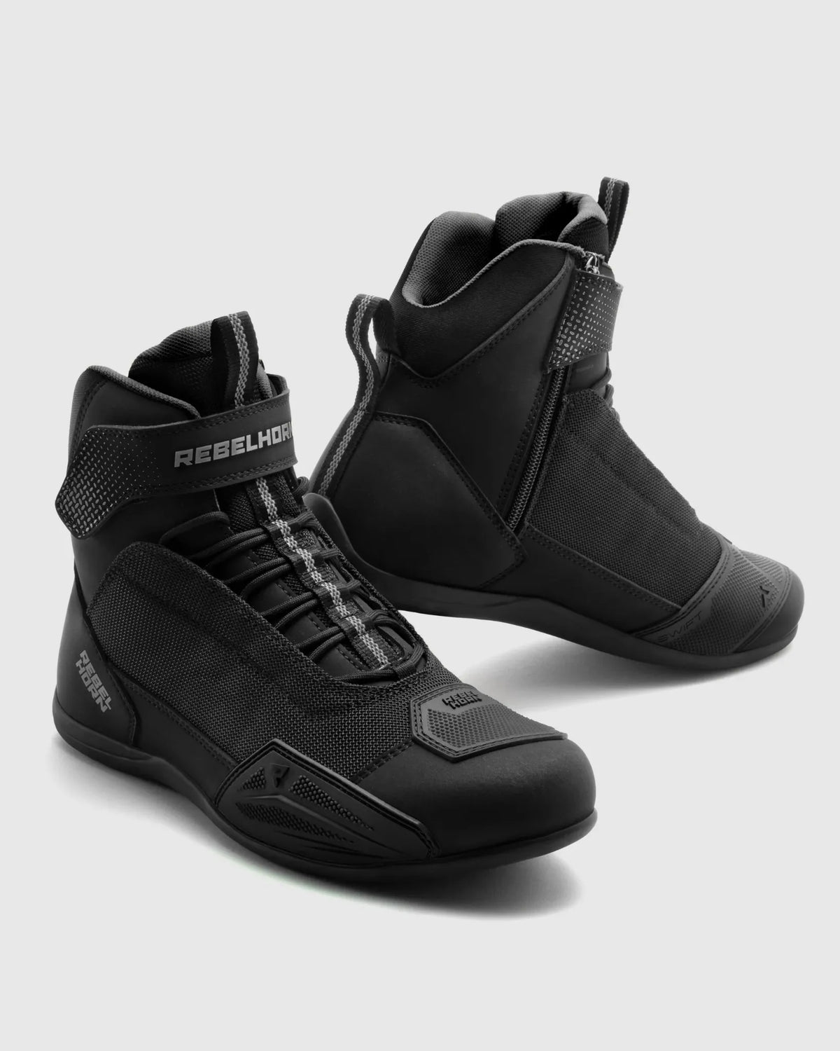 Rebelhorn Swift Motorcycle Boots Black