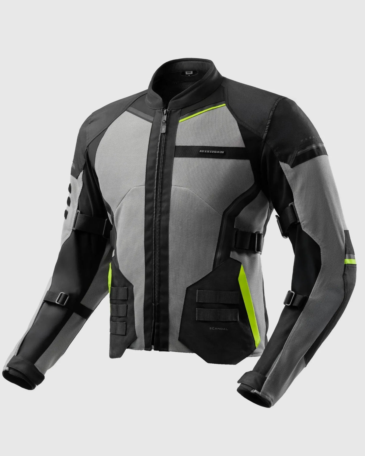 Rebelhorn Scandal 3.0 Motorcycle Jacket Fluo Yellow