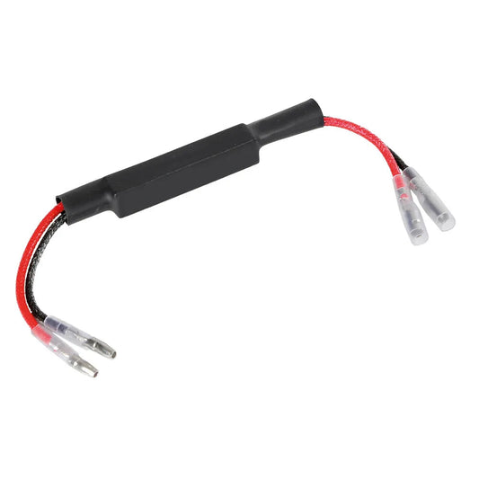 VARŽOS LED POSŪKIAMS LAMPA WIRED RESISTORS WITH QUICK CONNECTORS – 2 PCS – 12V – 10 OHM – 10 W 91615