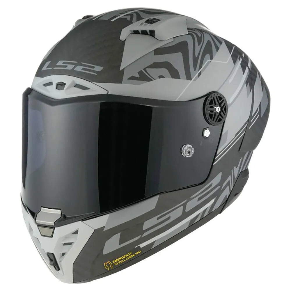 LS2 FF805 THUNDER GP AERO POLAR šalmas