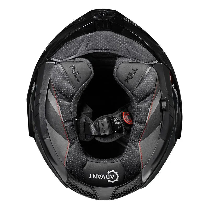 LS2 FF901 ADVANT X SOLID CARBON šalmas