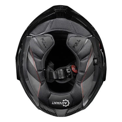 LS2 FF901 ADVANT X SOLID CARBON šalmas