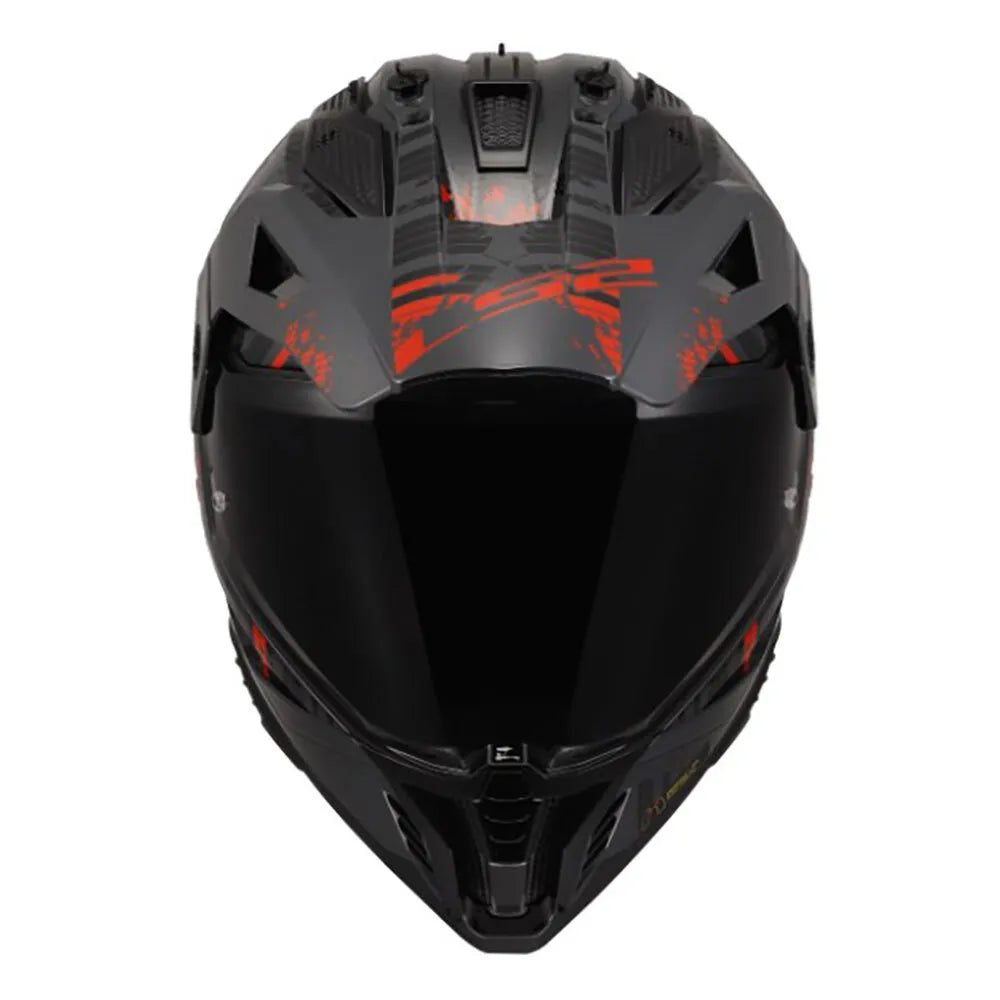 LS2 MX702 PIONEER II CRAZY šalmas