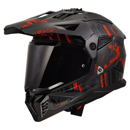 LS2 MX702 PIONEER II CRAZY šalmas
